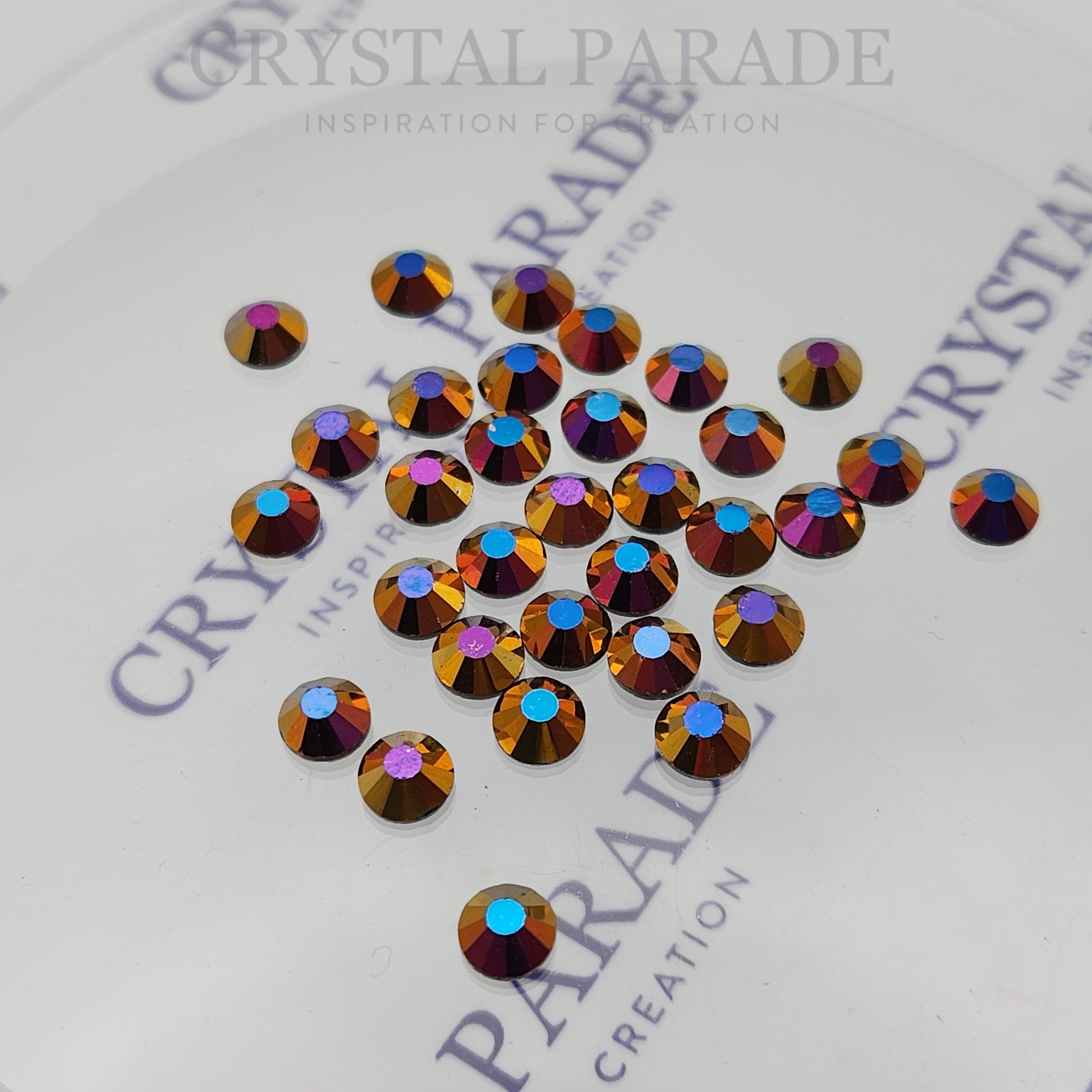 Luna Non Hotfix Crystals - Air Gold Pack of 750