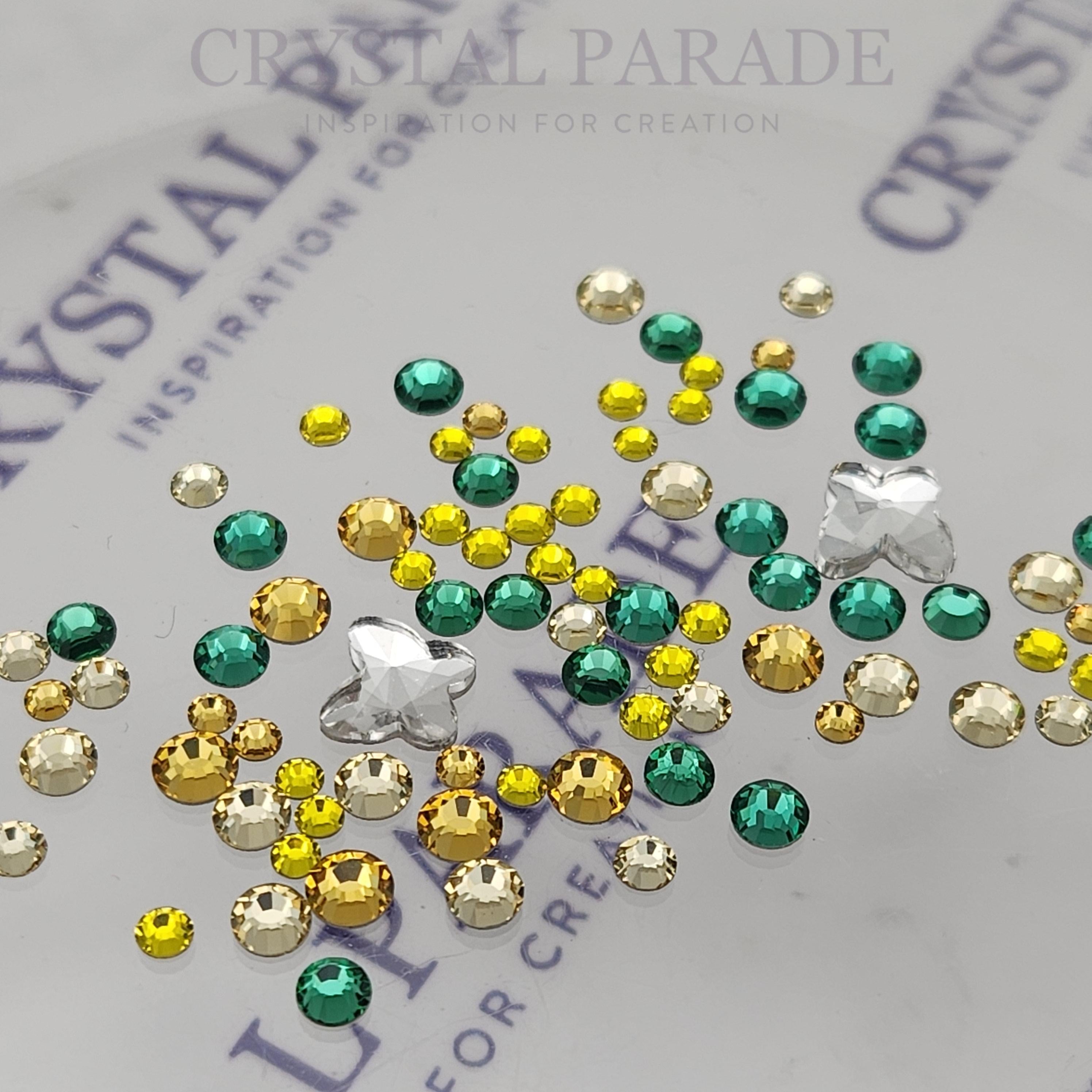 Preciosa Crystal Mix Pack of 100 - Daffodil Daze