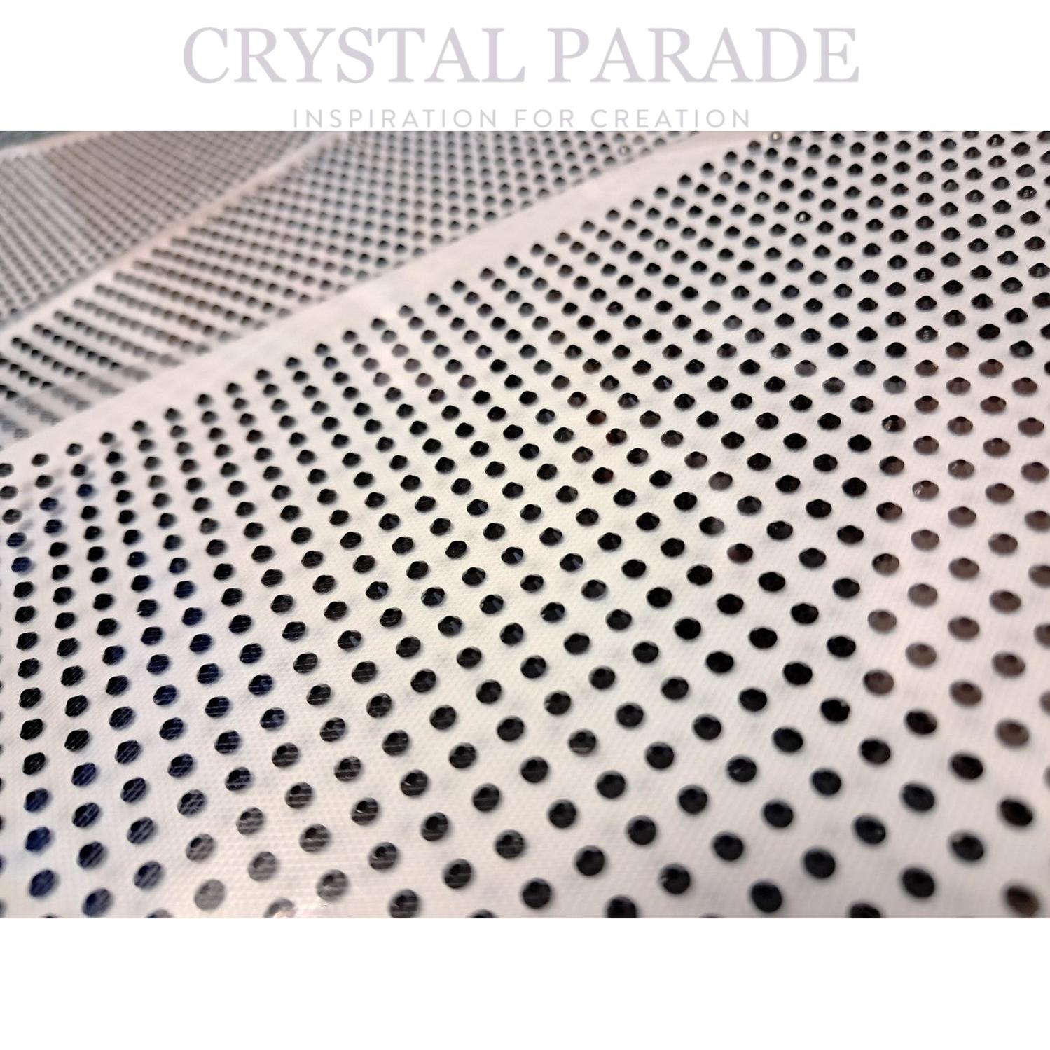 Hotfix Transfer Rhinestone Sheet SS10 (3mm) Jet - A4