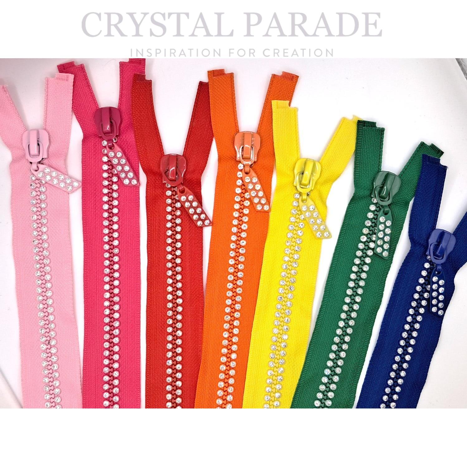 Zodiac Rhinestone Zips