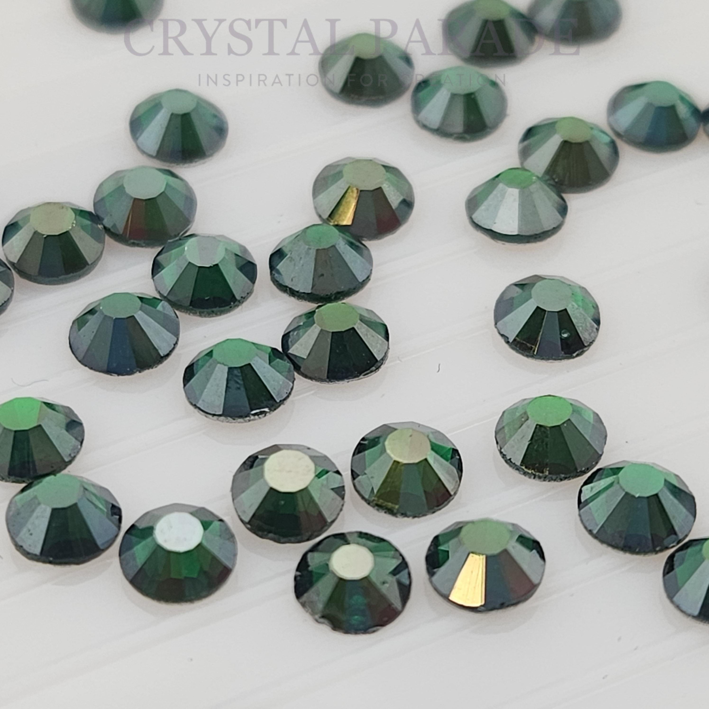 Luna Non Hotfix Rhinestones - Emerald Satin