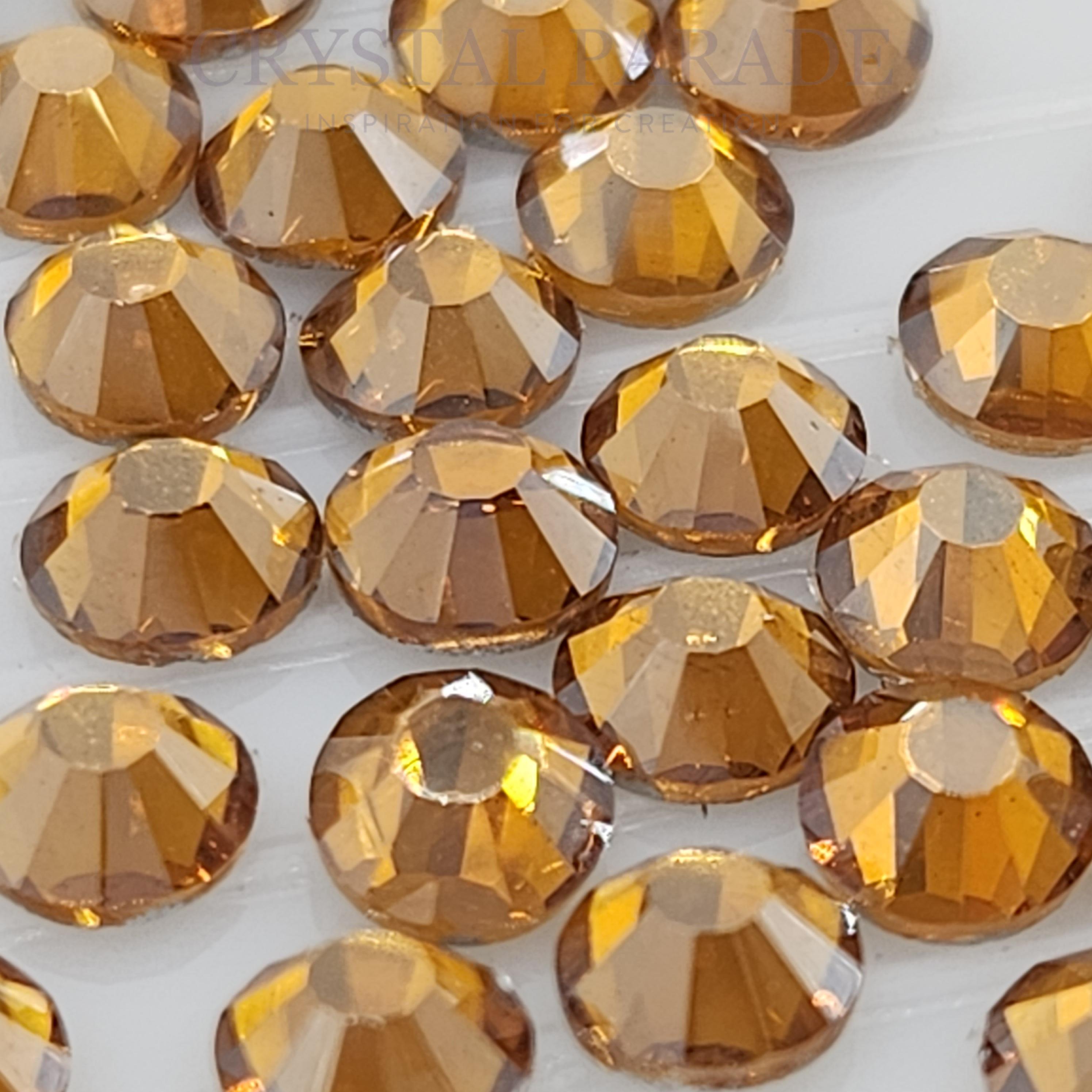 Luna Non Hotfix Rhinestones - Topaz Satin
