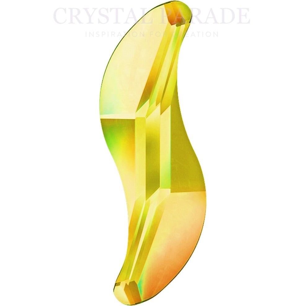 Limited Edition - Zodiac Crystal Wiggle Shape - Citrine - Pack of 20