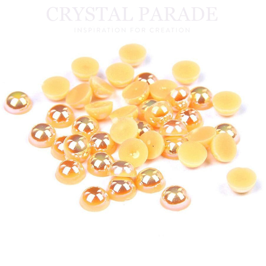 Limited Edition - Zodiac Flatback Pearls - Topaz AB (P41)