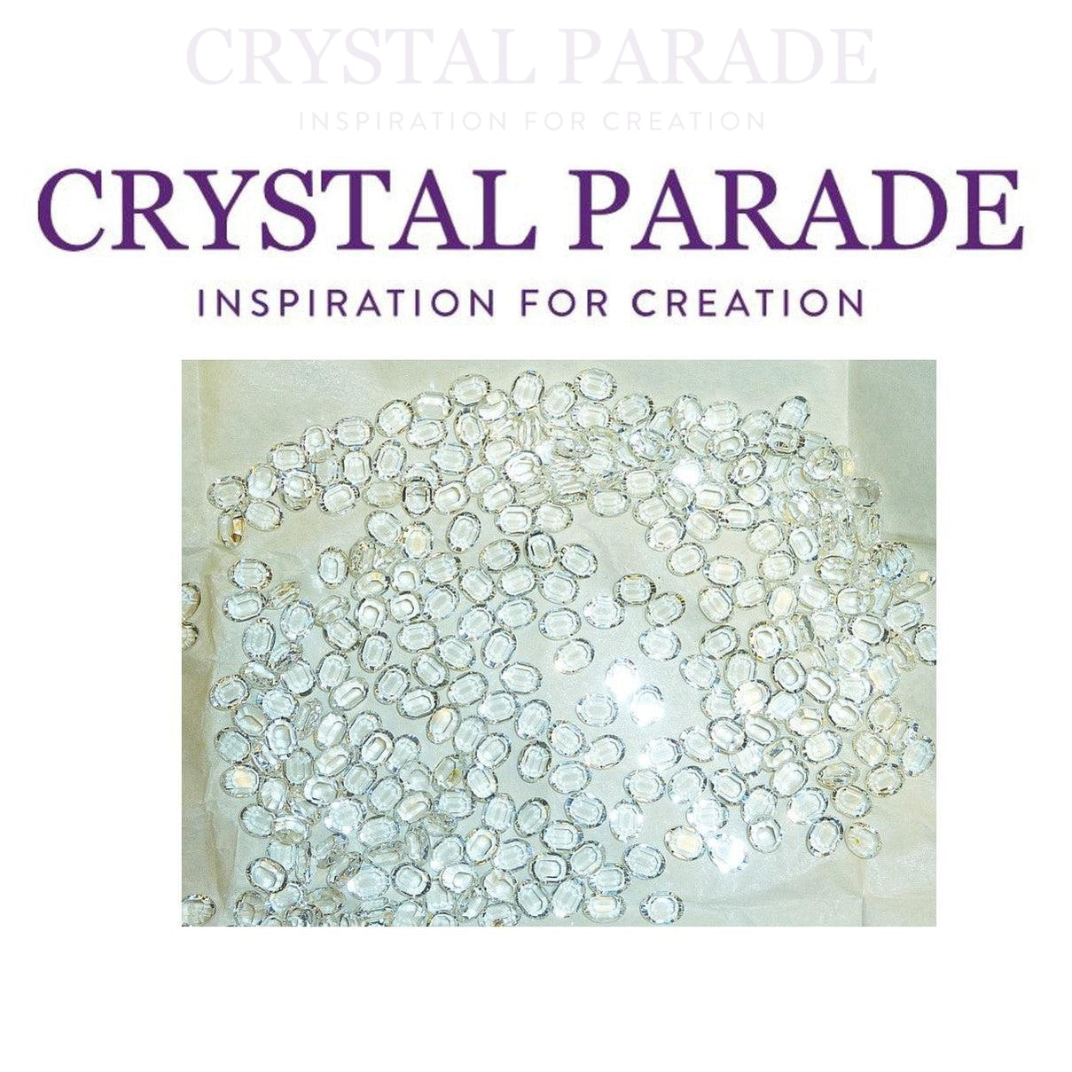 Swarovski 4110 Oval Channel 8x6mm - Pack of 12 Clear