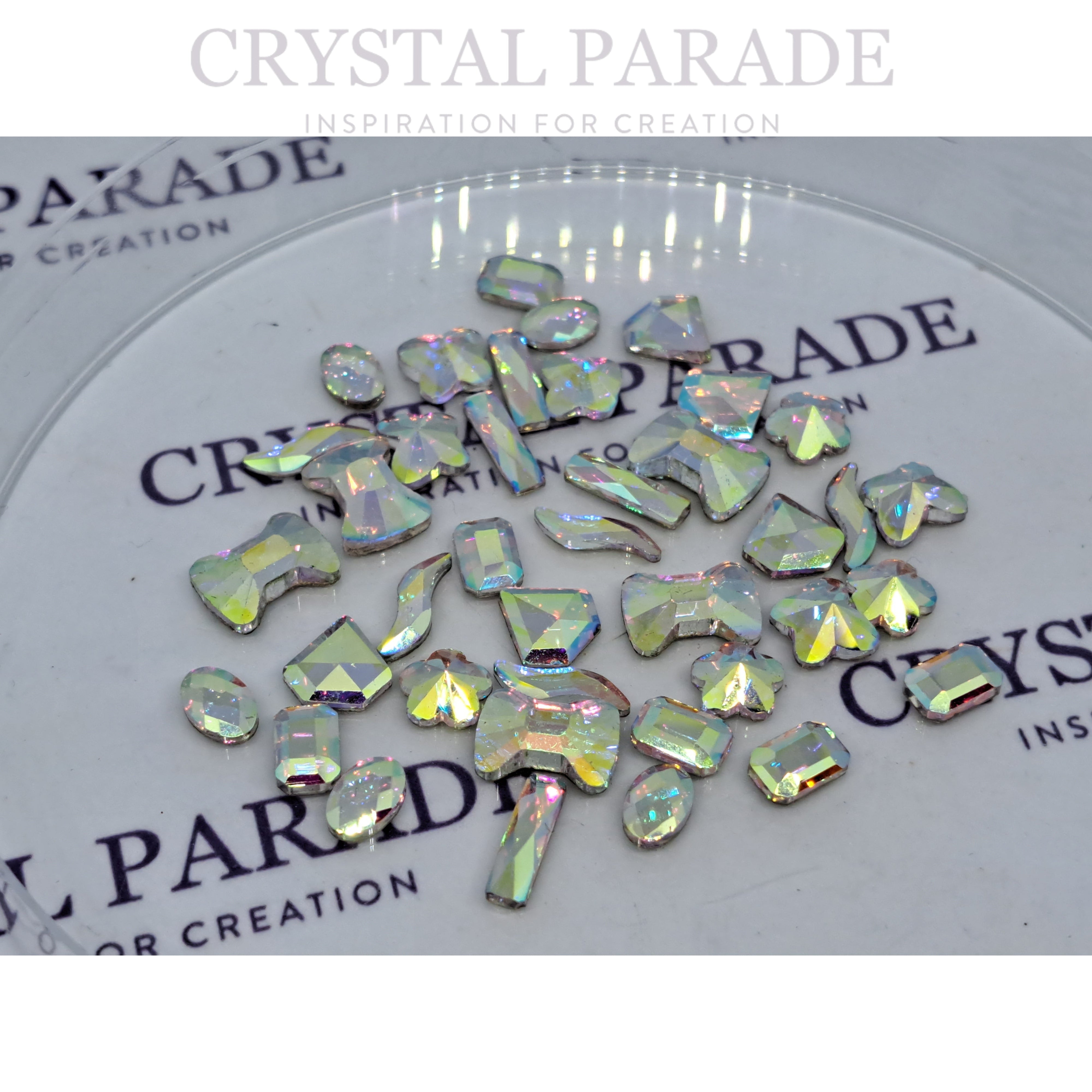 Zodiac Crystal Shape Magical Mix AB - Pack of 40