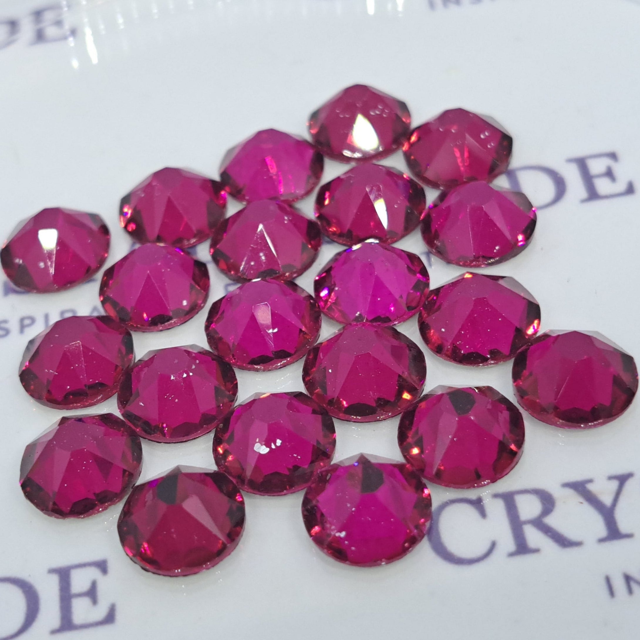 Zodiac Non Hotfix Crystals - Fuchsia