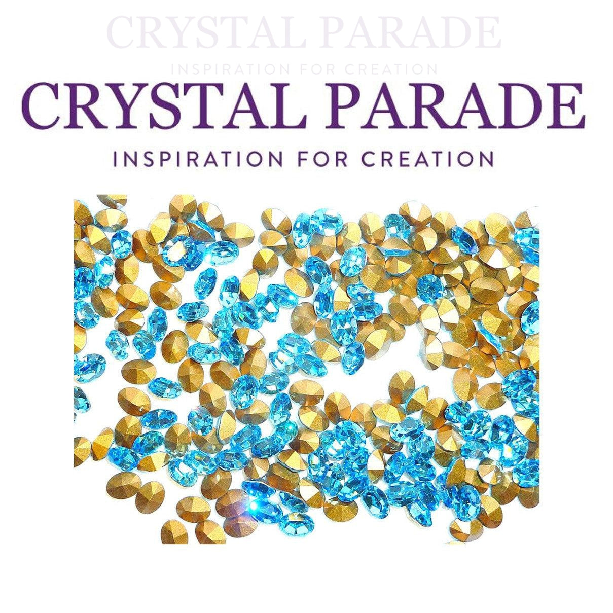 Swarovski 4130/2 Fancy Oval 8x6mm - Pack of 12 Aquamarine