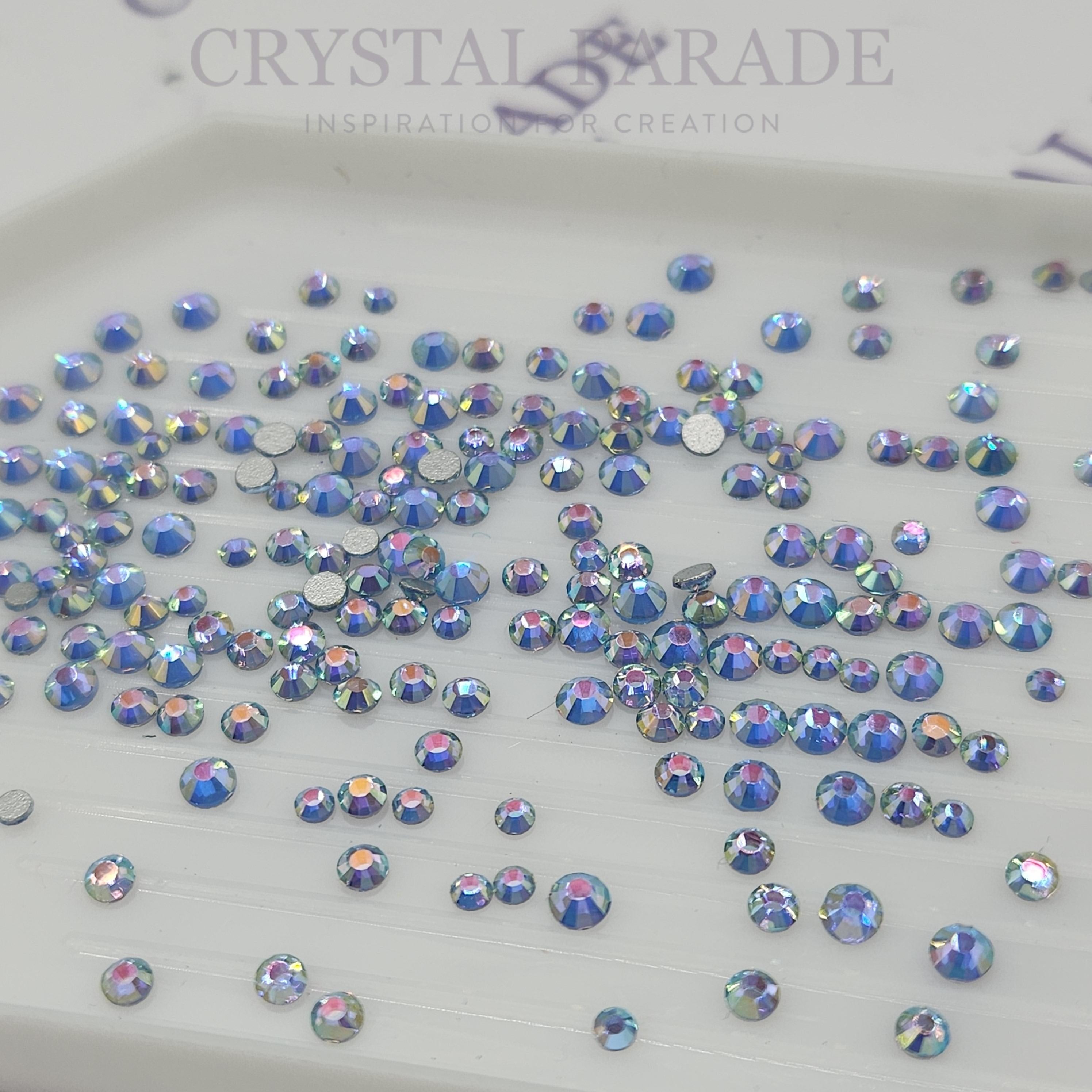 Zodiac Crystals Mixed Sizes Pack of 200 - Magic Light Sapphire