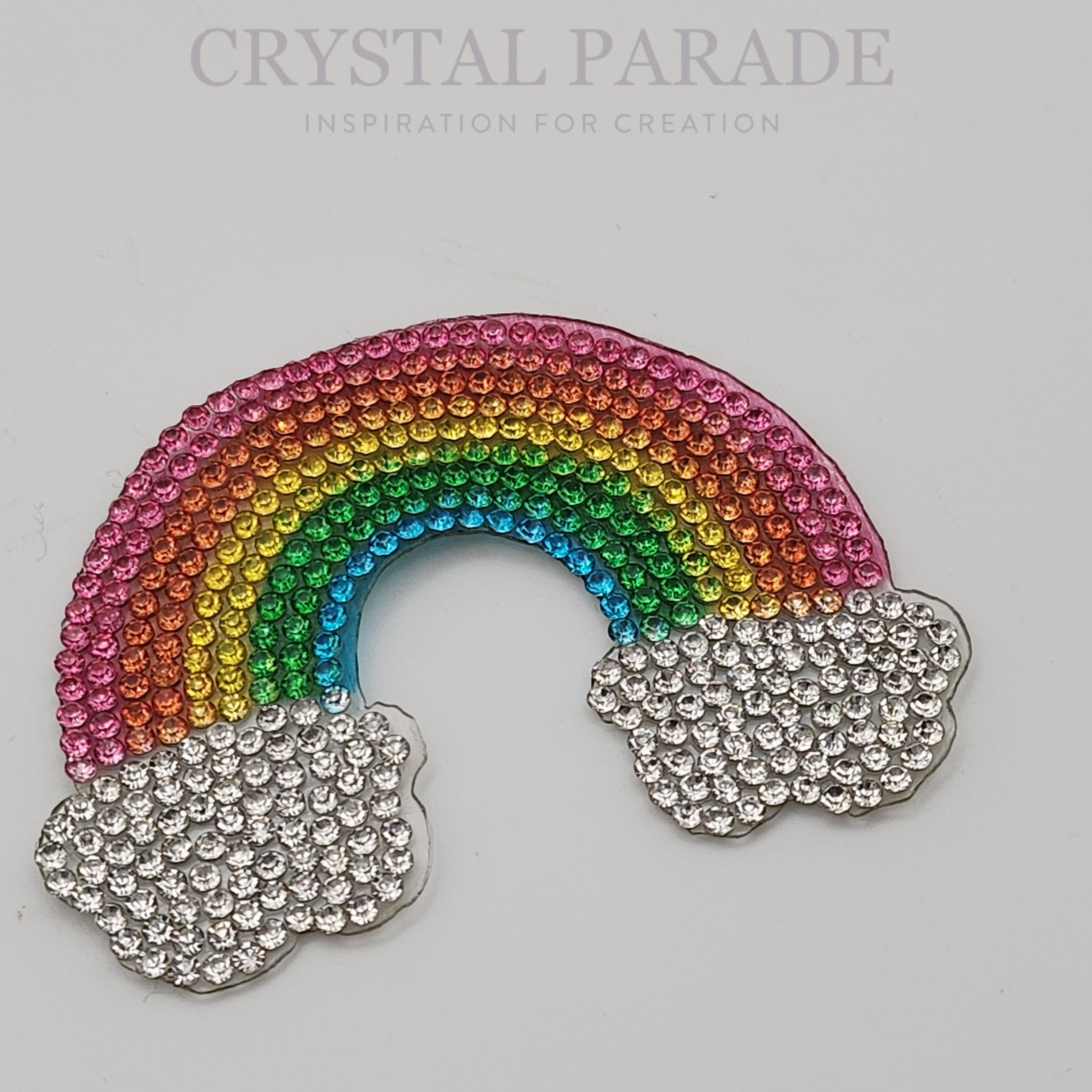 Zodiac Hotfix Crystal Iron on Transfers - Rainbow