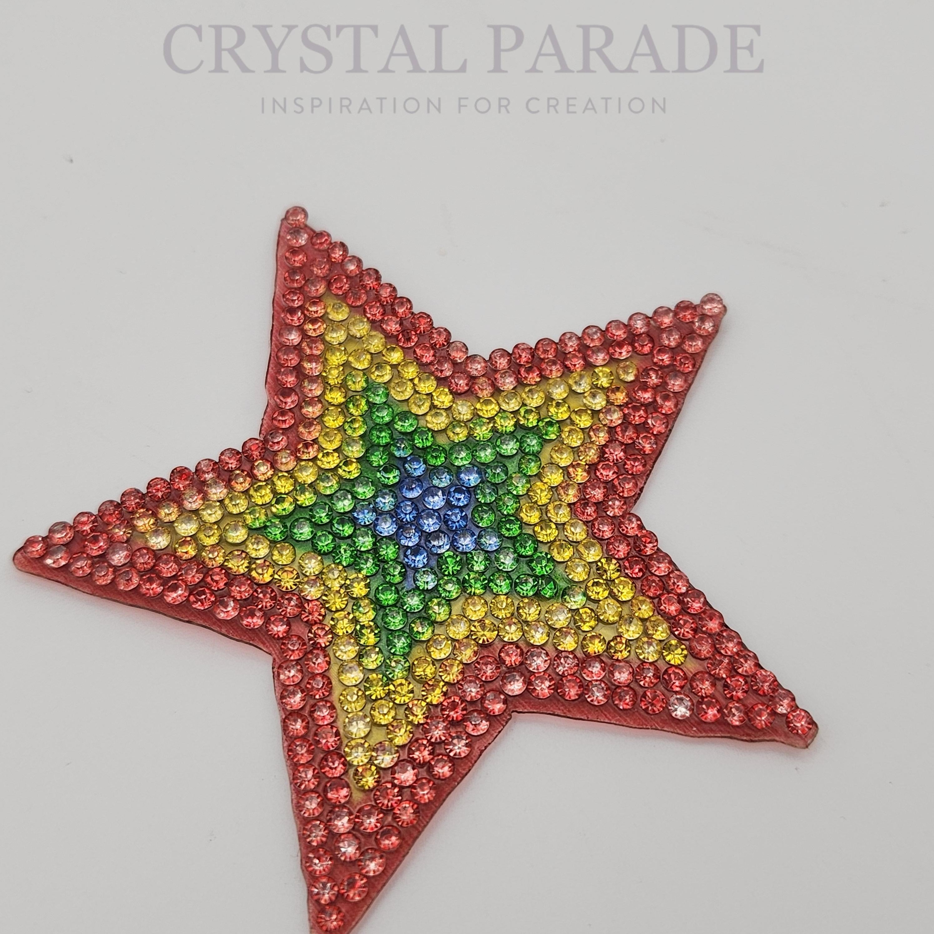 Zodiac Hotfix Crystal Iron on Transfers - Star