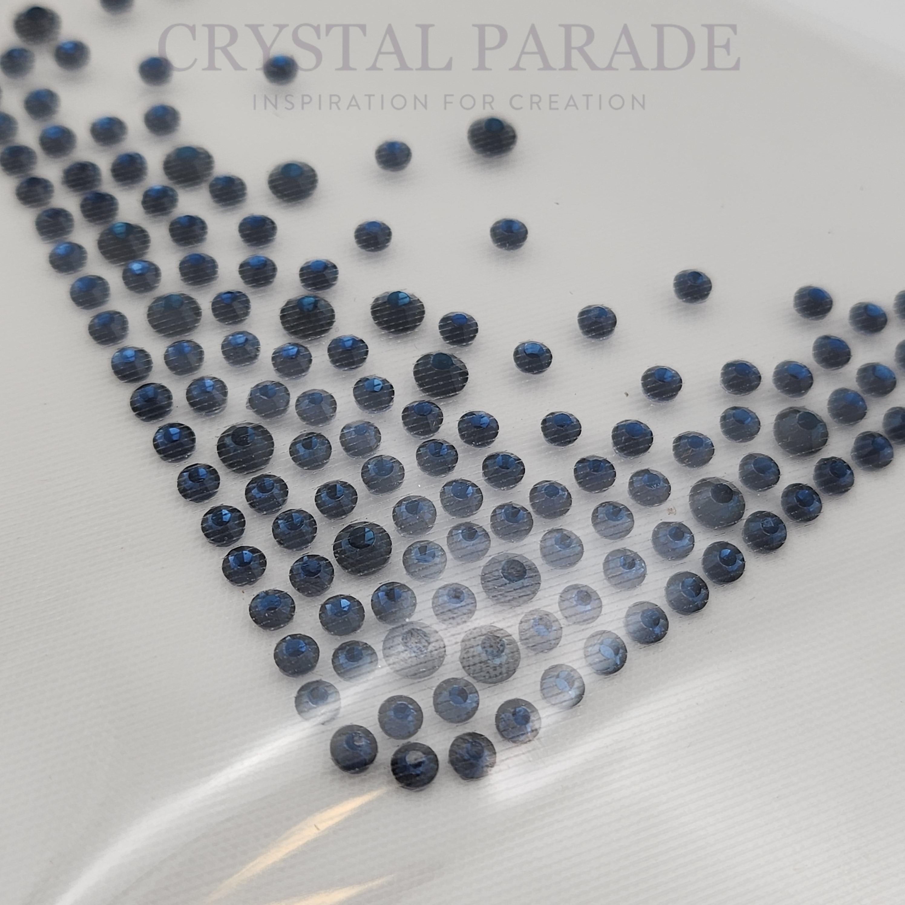 Zodiac Hotfix Crystal Transfer Collar/ Pocket Corner - Montana