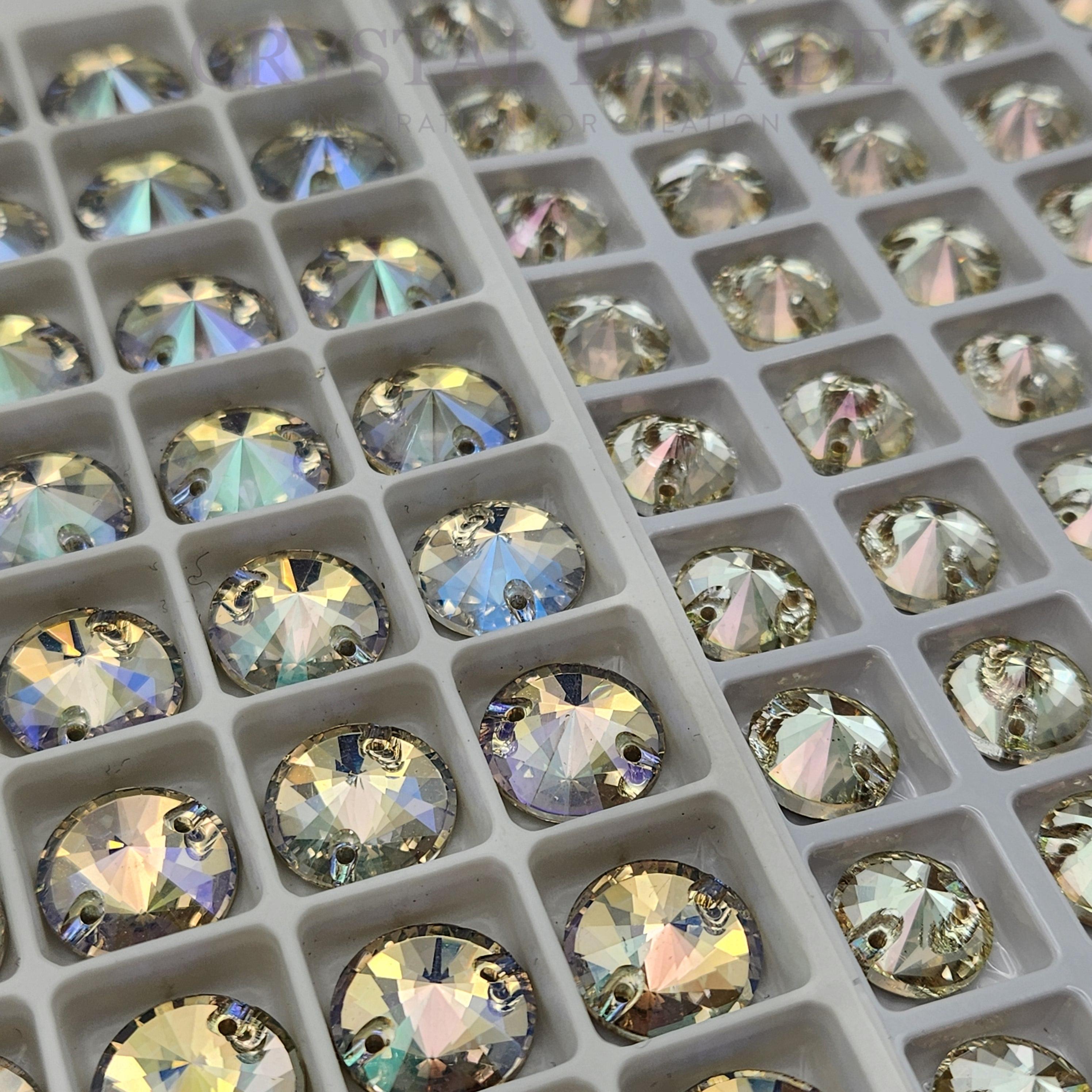 Zodiac Sew on Stone Rivoli - Luminous Green