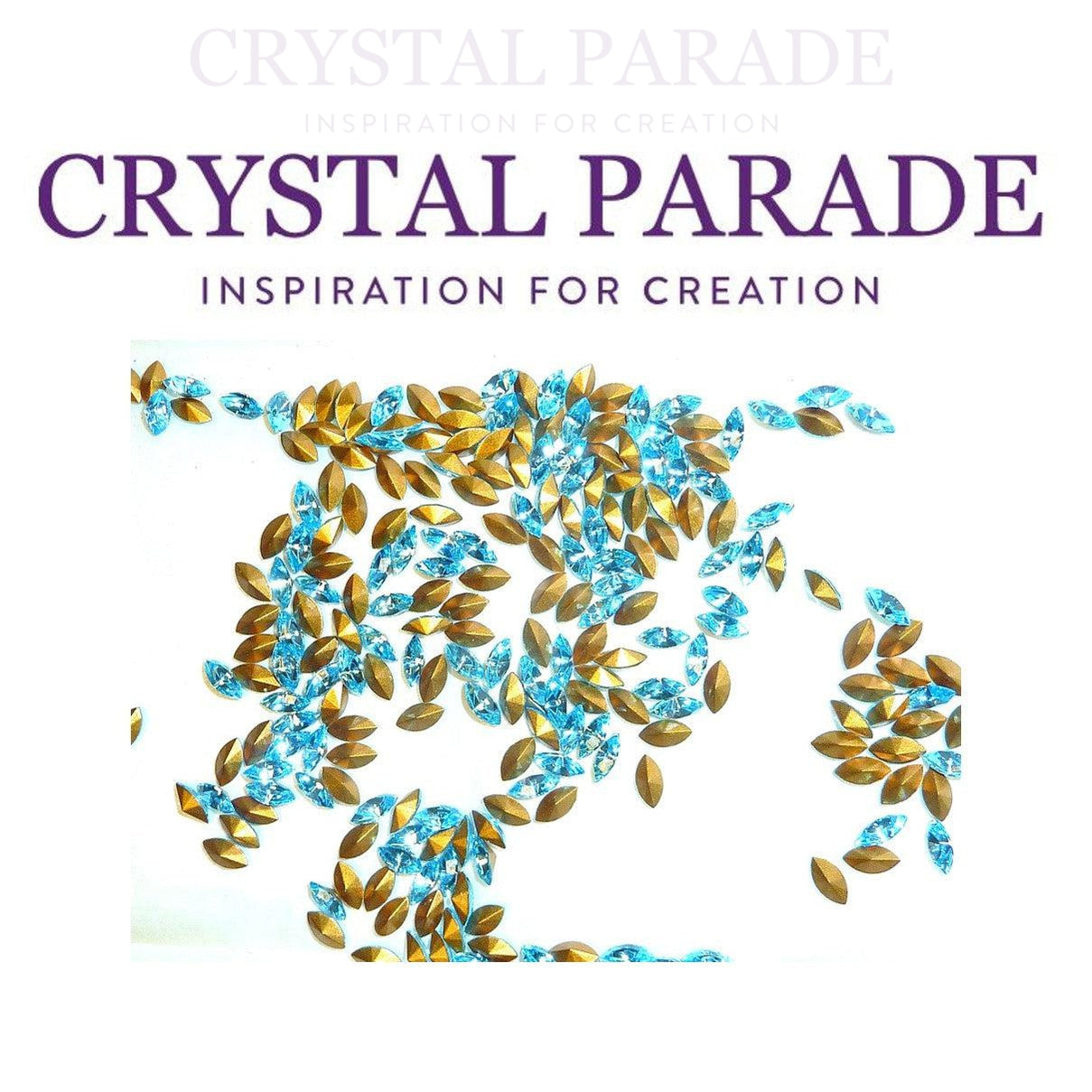 Swarovski 4200 Fancy Navette 8x4mm - Pack of 12 Aquamarine