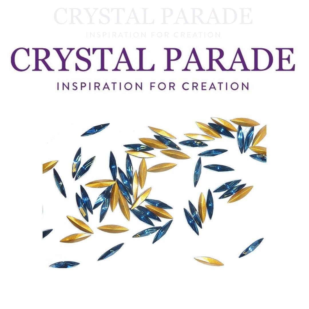 Swarovski 4200 Fancy Slim Navette 15x4mm - Pack of 12 Montana