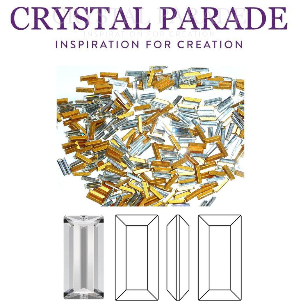 Swarovski 4501 Fancy Baguette 10x3mm - Pack of 12 Clear