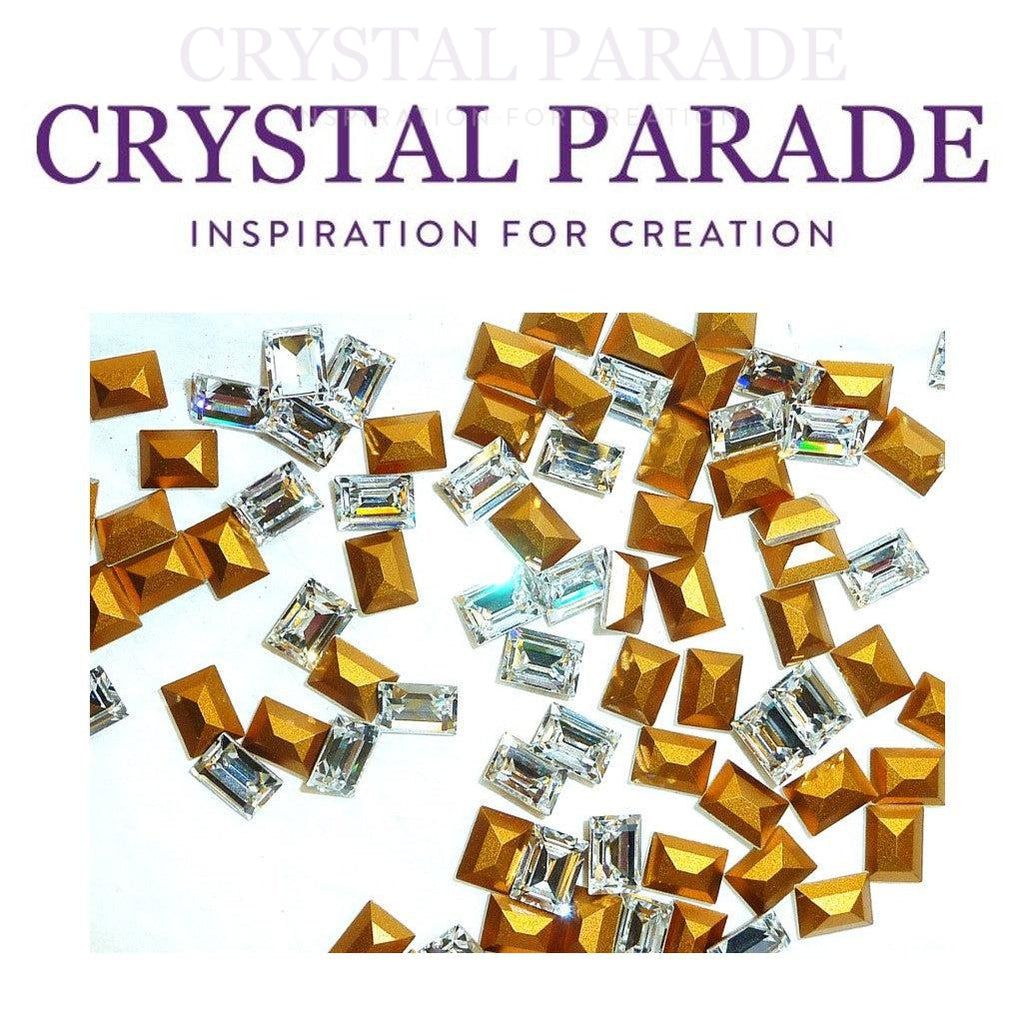 Swarovski 4510 Fancy Step Cut 8x6mm - Pack of 6 Clear