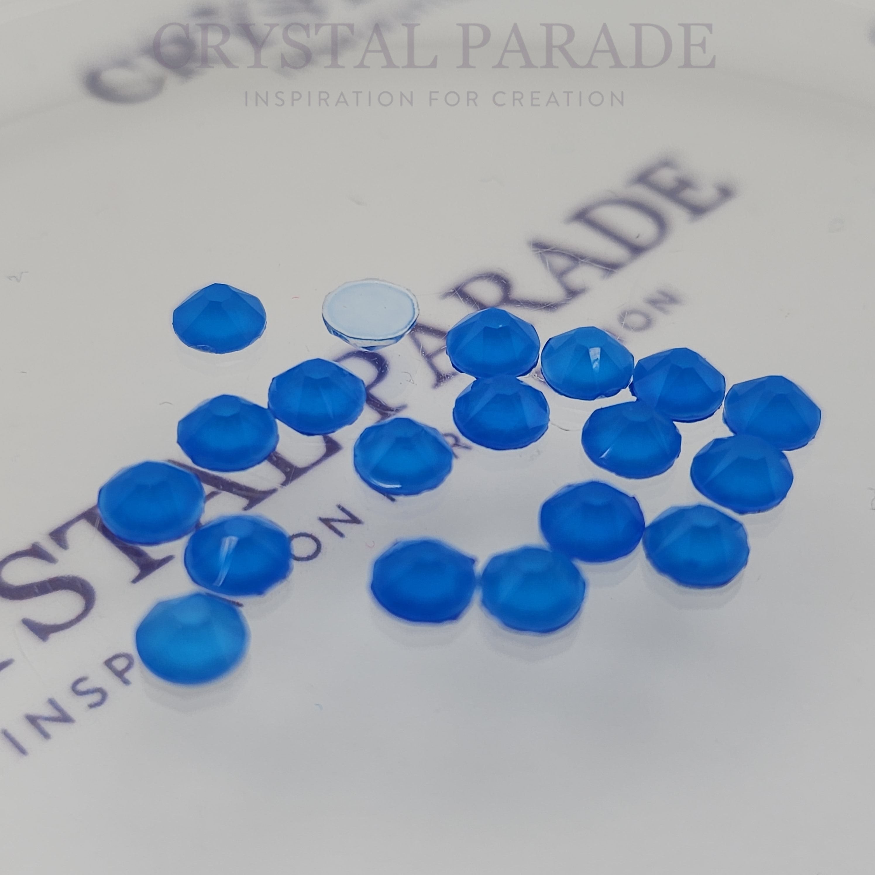 Limited Edition - Zodiac Non Hotfix Crystals - Neon Blue