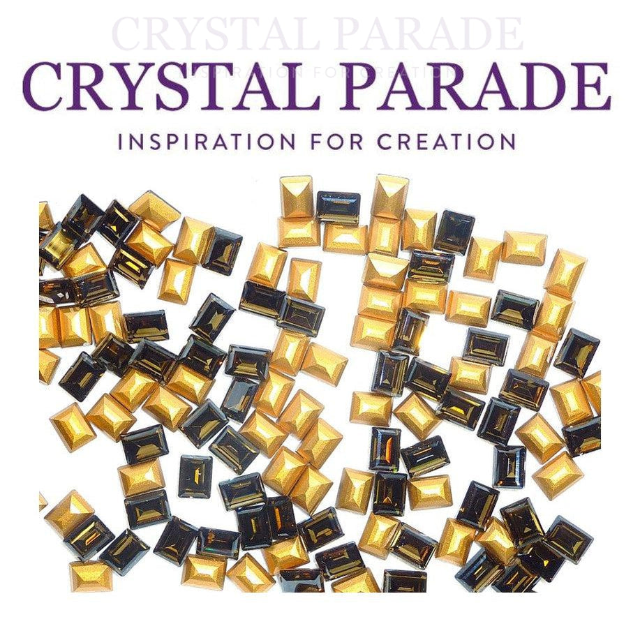 Swarovski 4527 Fancy Step Cut 8x6mm - Pack of 6 Smokey Quartz