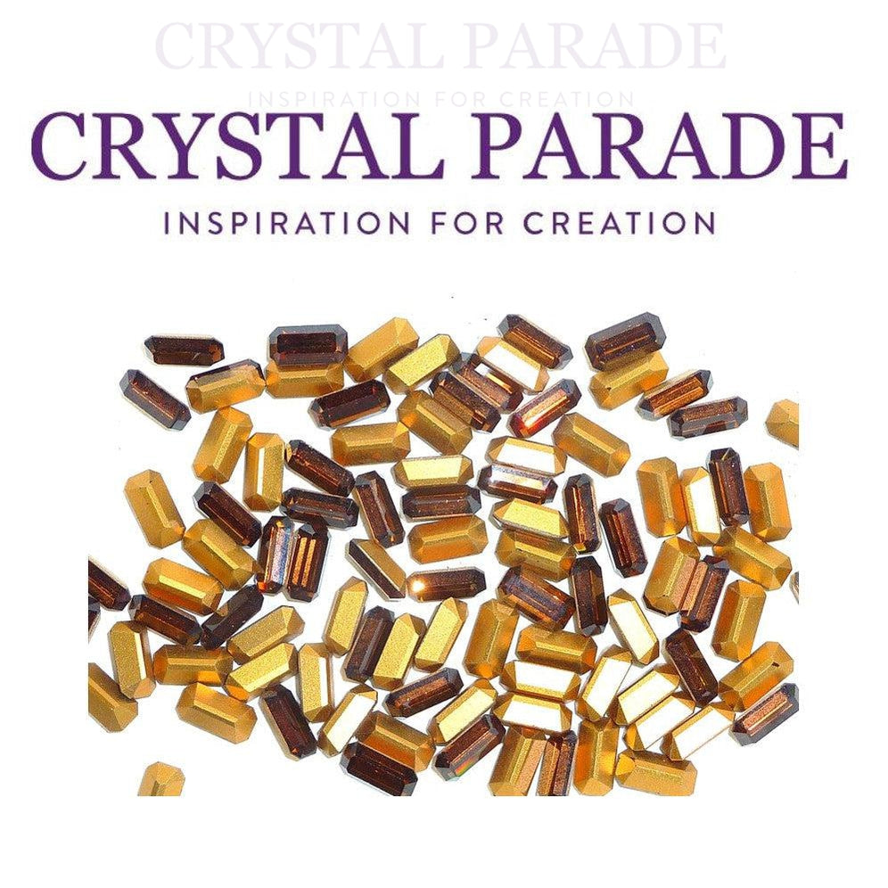 Swarovski 4600 Fancy Octagon 10x5mm - Pack of 12 Smoked Topaz