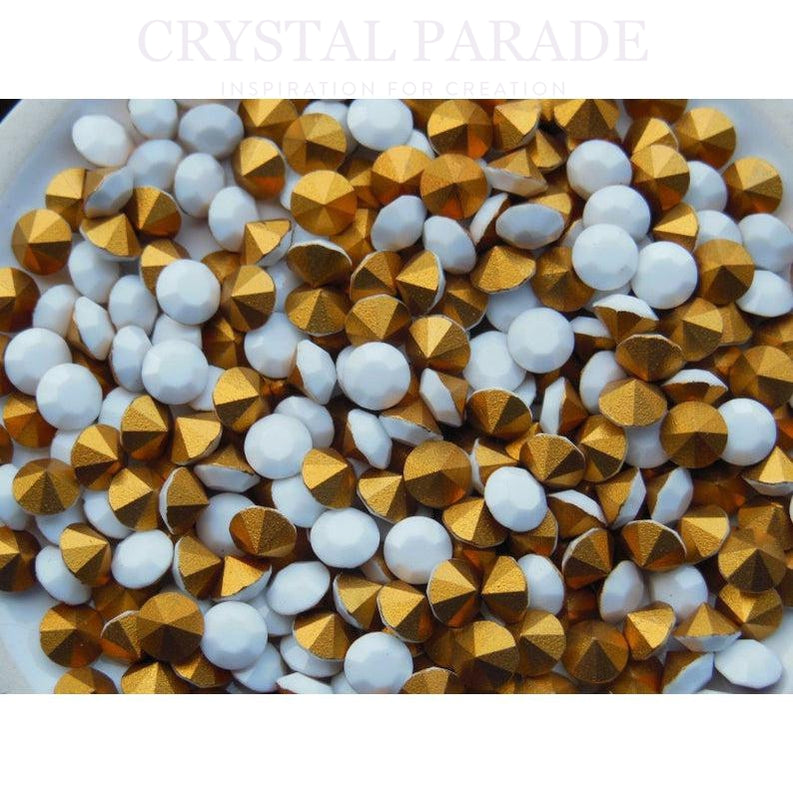 Vintage Swarovski Pointy Back Chaton PP32 Pack of 50 Chalkwhite