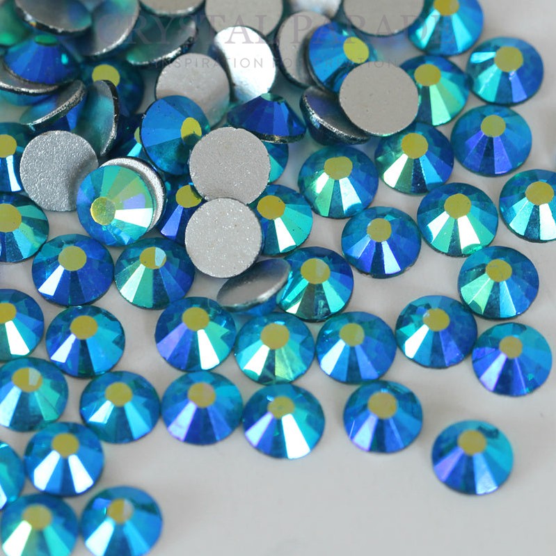 Zodiac Non Hotfix Crystals - Peacock Blue AB