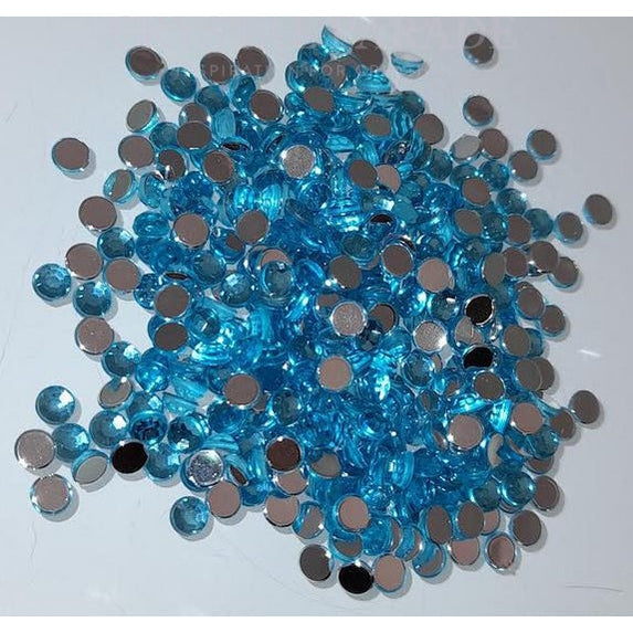 Zodiac Resin Rhinestones Aquamarine Pack of 1440 SS20 (5mm)