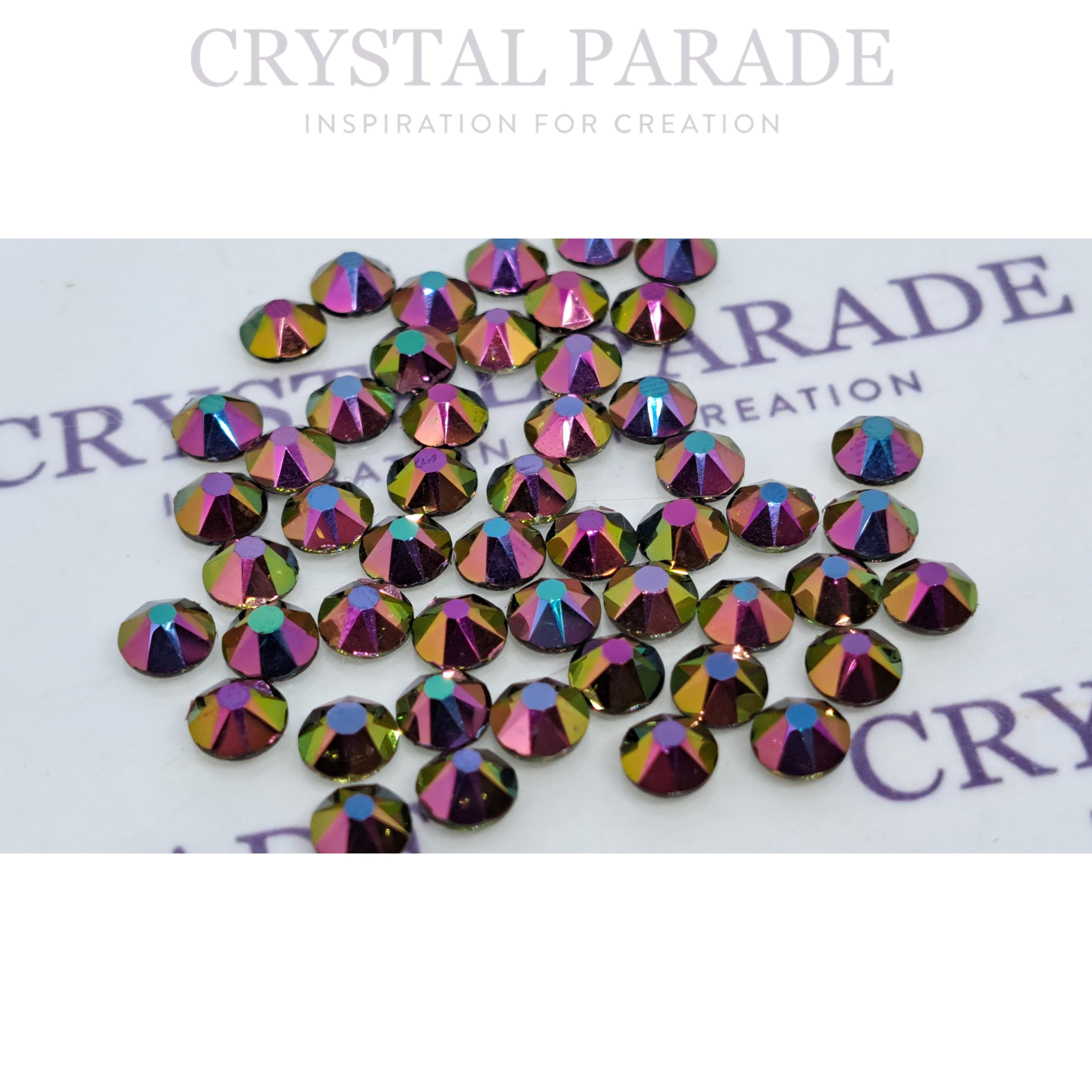 Zodiac Non Hotfix Crystals - Rose Gold AB