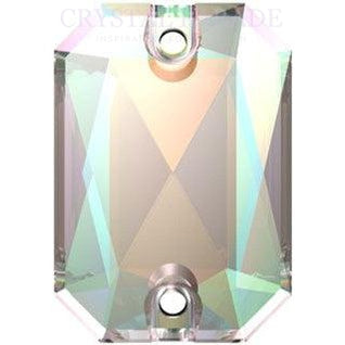 Zodiac Sew on Stone Emerald Cut - AB