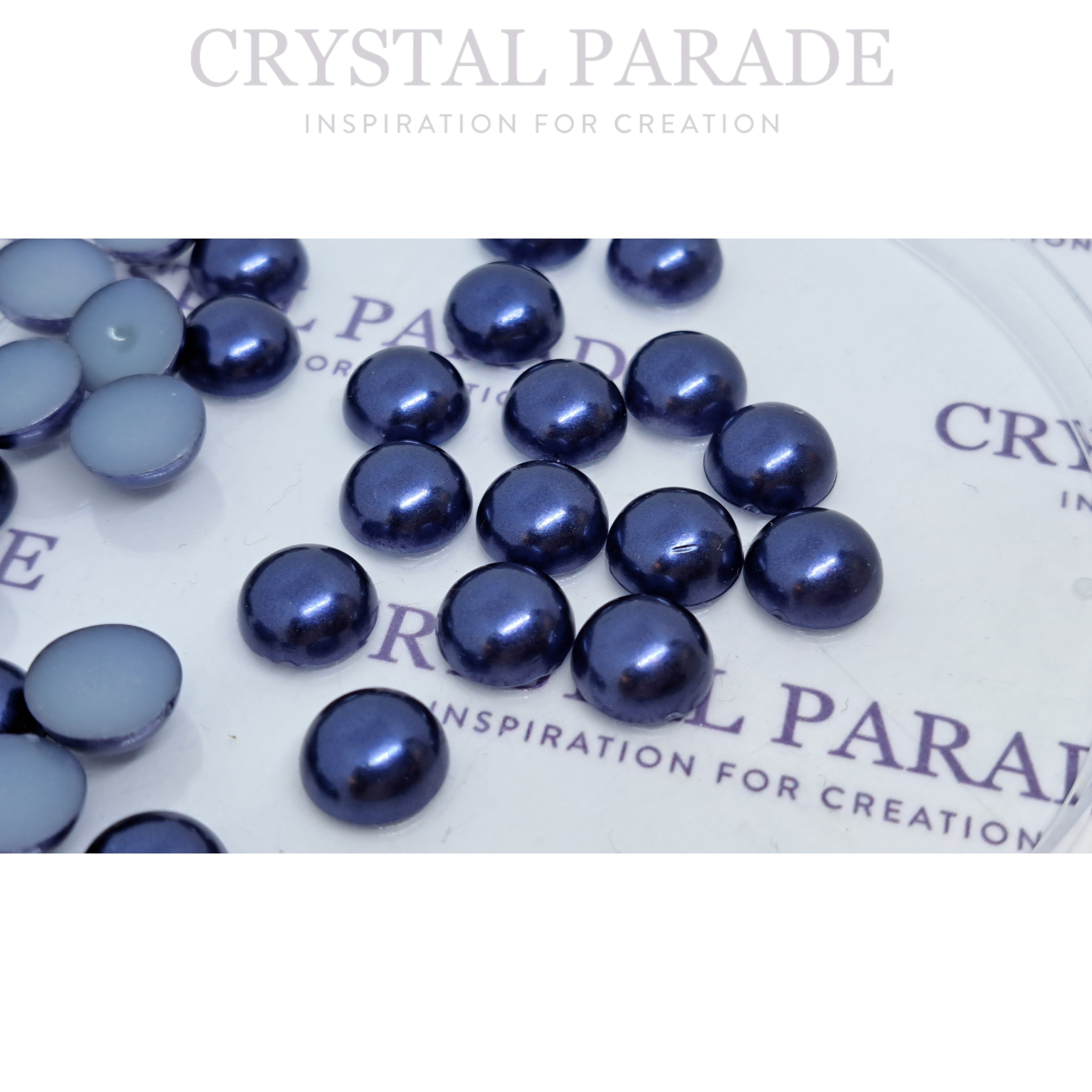 Limited Edition - Zodiac Flatback Pearls - Dark Purple