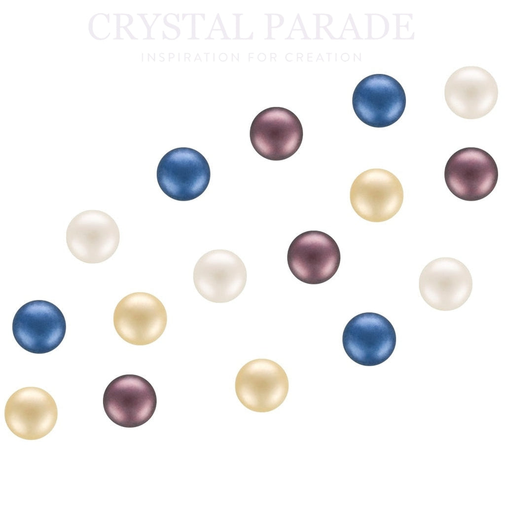 Zodiac Flatback Pearls - Arabian Nights Mix