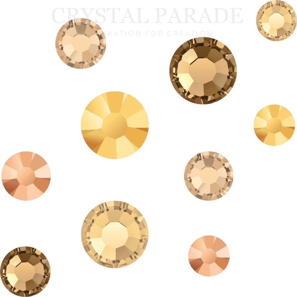 Preciosa No Hot Fix Crystals Mixed Sizes - Pack of 200 Honeycombe