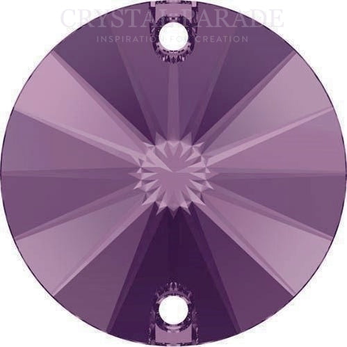 Zodiac Rivoli Sew on Stone - Violet DeLight