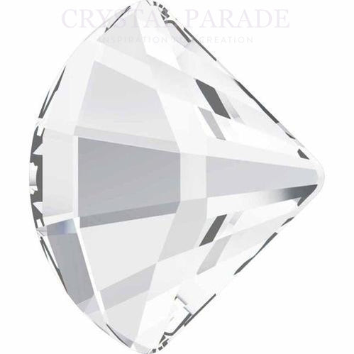 Limited Edition - Zodiac Crystal Fan Shape 6mm Clear - Pack of 20