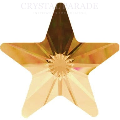 Zodiac Star Shape 5mm Metallic Gold - Pack of 20