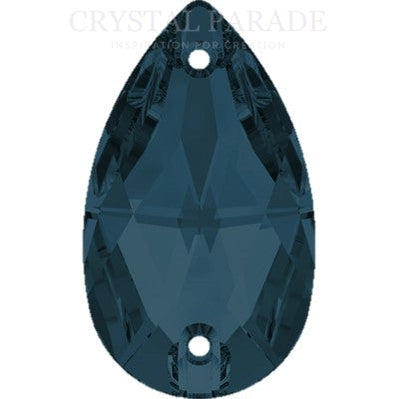Limited Edition - Zodiac Crystal Peardrop Sew on Stone - Montana