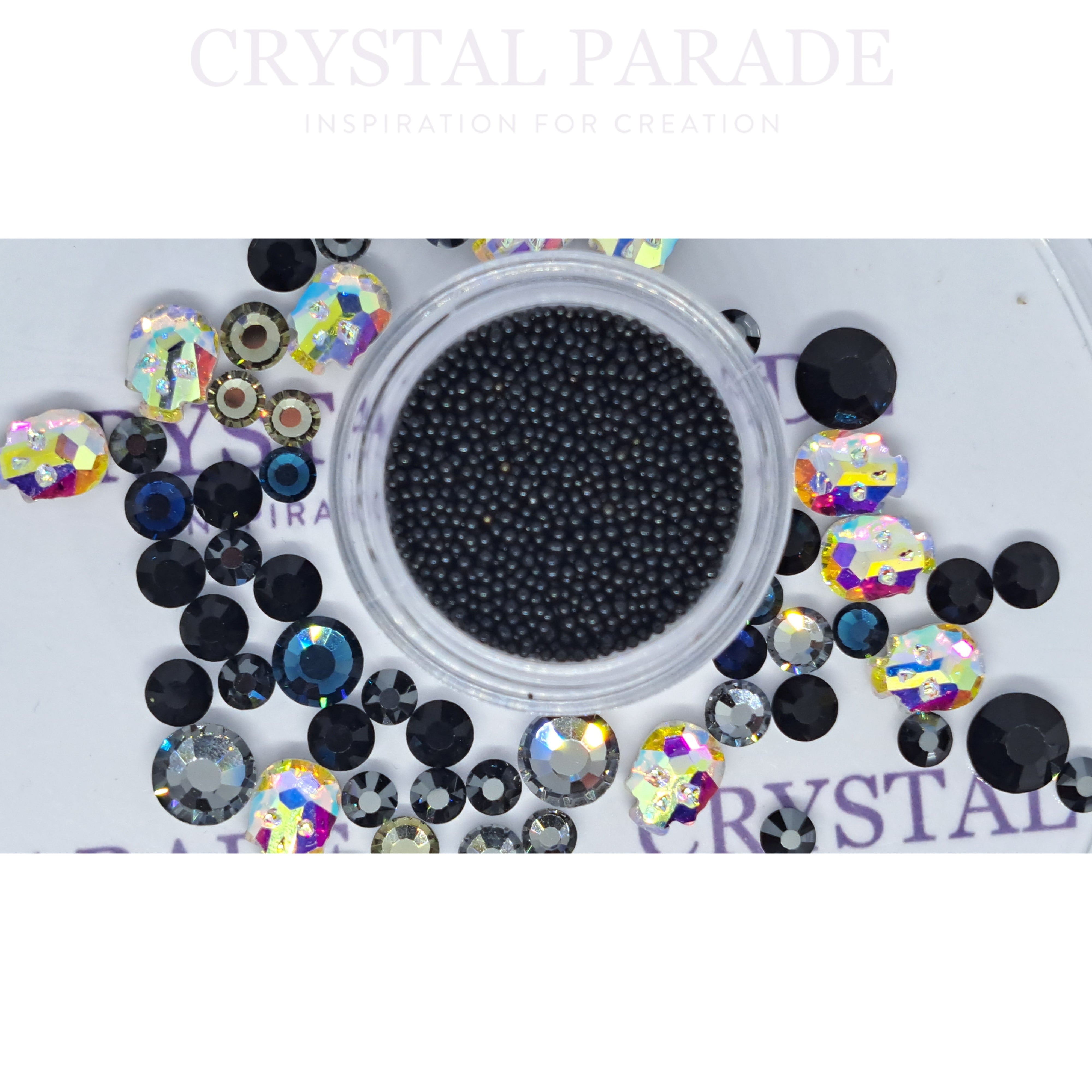 Preciosa Midnight Sky Statement Mix + Caviar Beads and FREE Zodiac Skulls