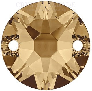 Zodiac Crystal Xirius Sew on Stone - Golden Shadow