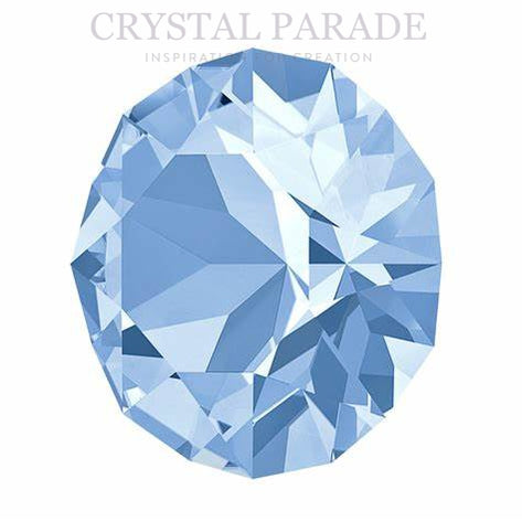 Swarovski 1088 Round Chaton SS34 (7mm) Pack of 24 - Light Sapphire