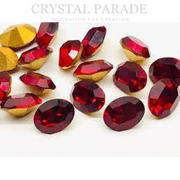 Swarovski 4100 Fancy Oval Siam