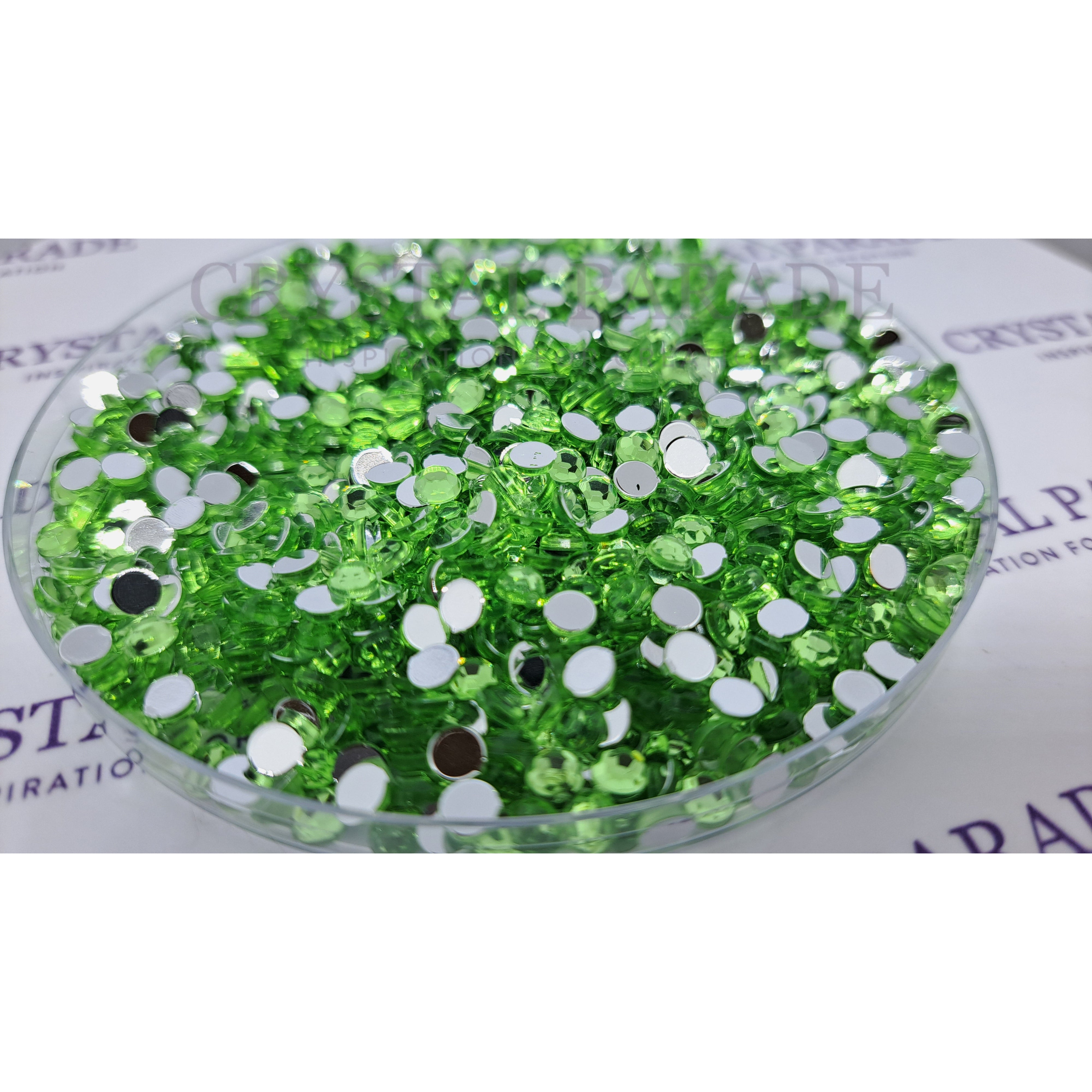 Zodiac Resin Rhinestones Paris Green Pack of 1440 SS20 (5mm)