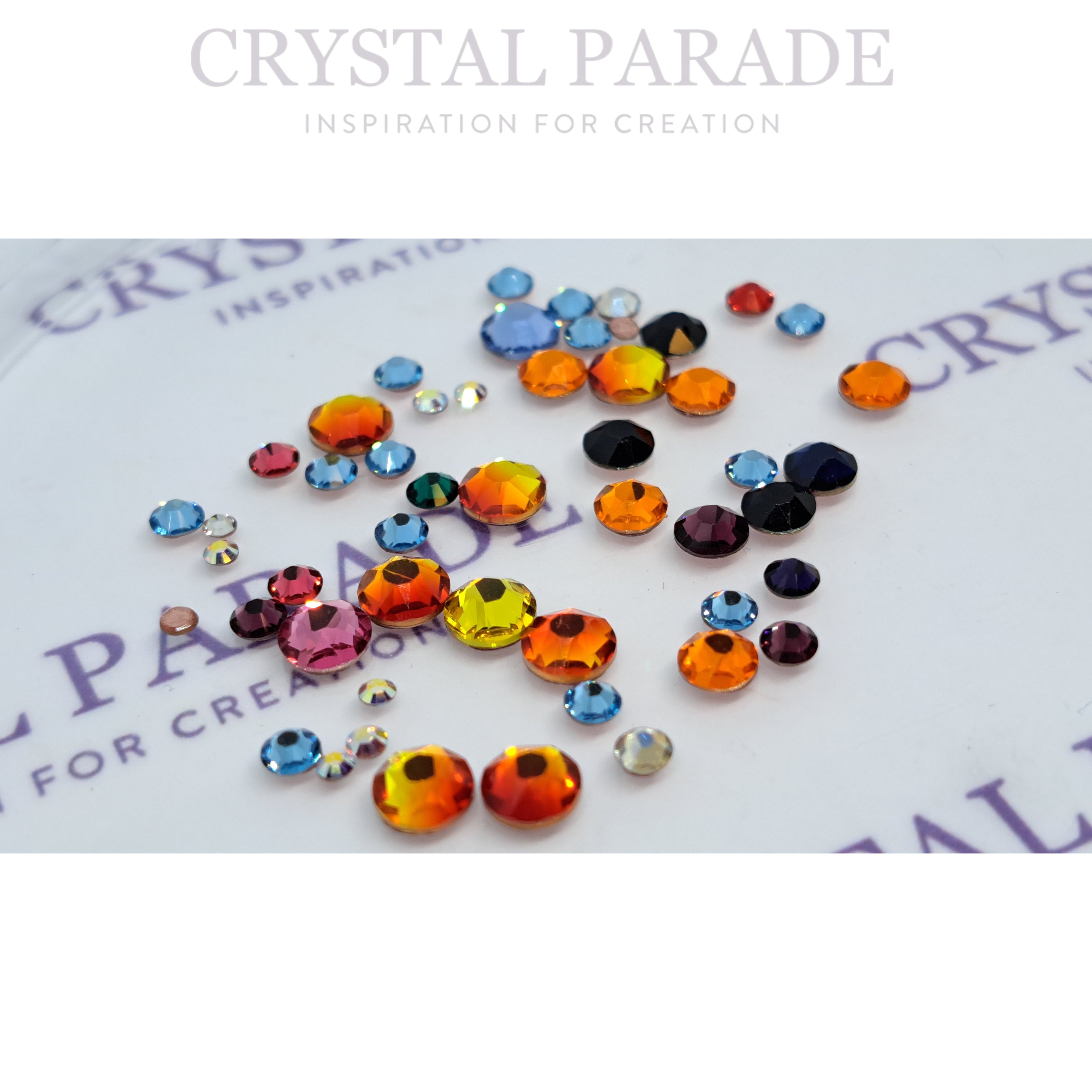 Swarovski Hotfix Crystal Mix Pack of 50 - Magical Mix