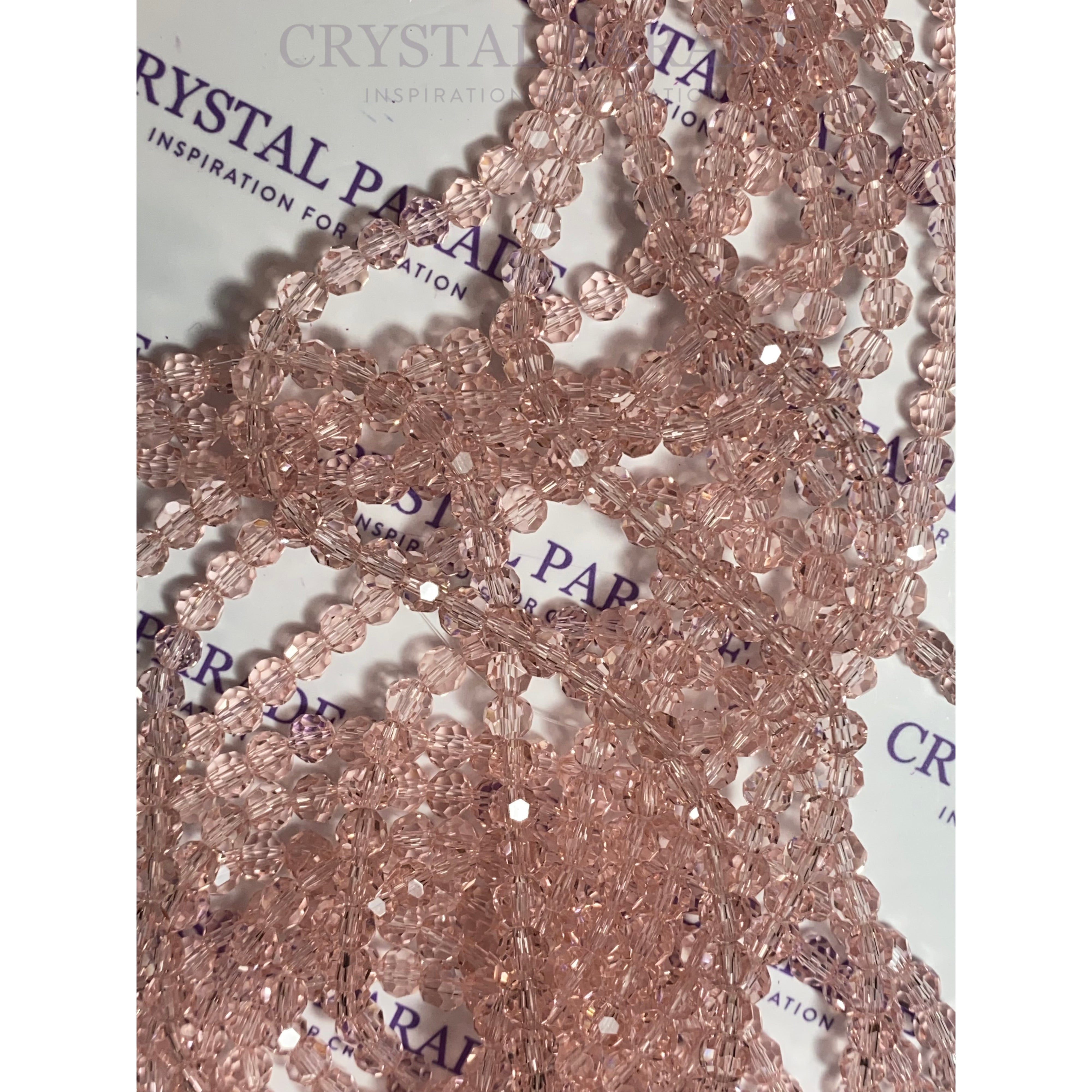 Zodiac Round Beads  - Light Pink