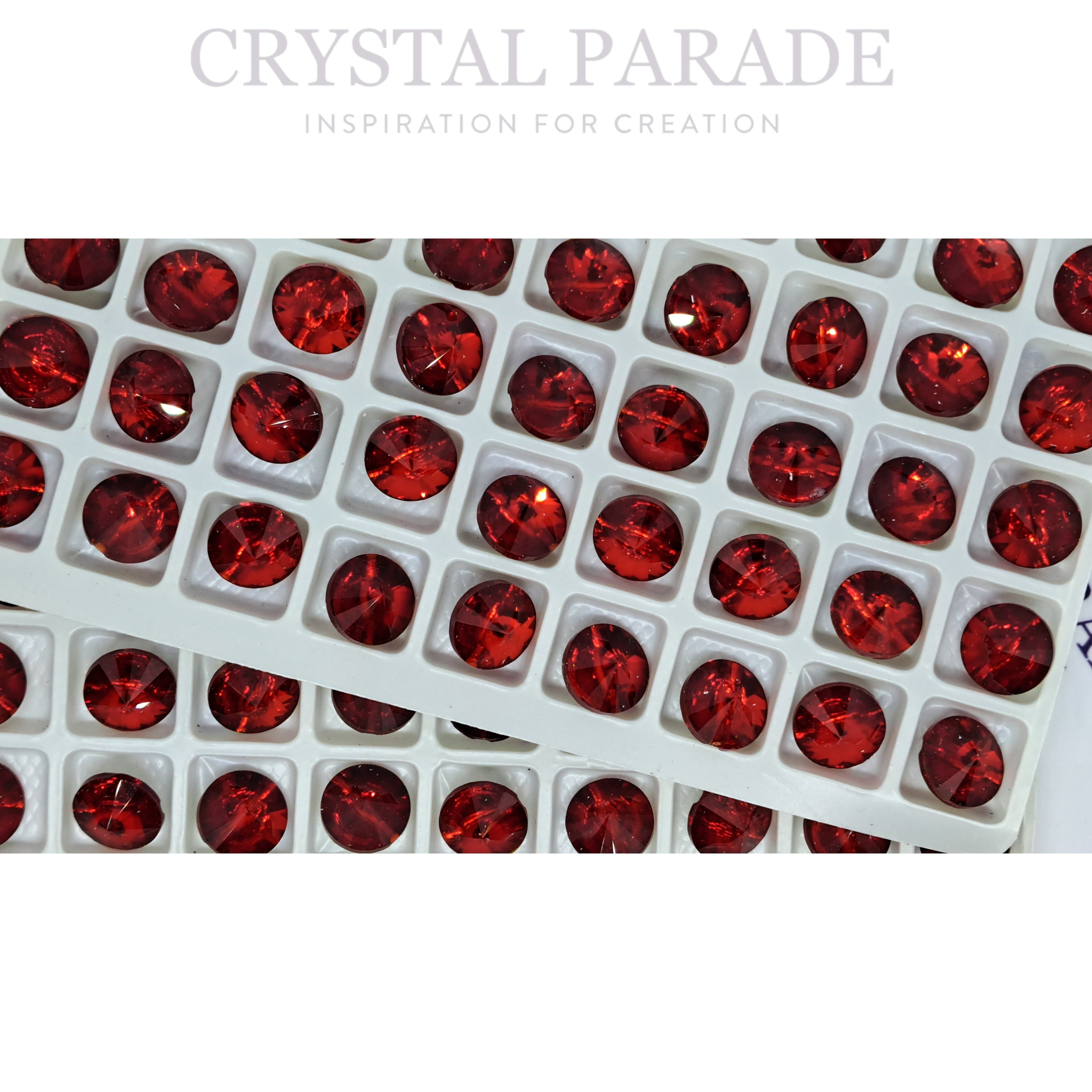 Zodiac Rivoli Buttons - Light Siam