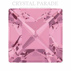 Swarovski 4428 xilion-Fancy Square 3mm - Pack of 24 Light Rose