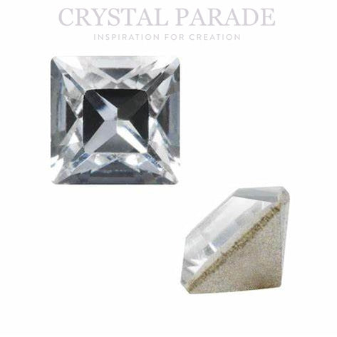 Swarovski 4428 xilion-Fancy Square 4mm - Pack of 24 Black Diamond