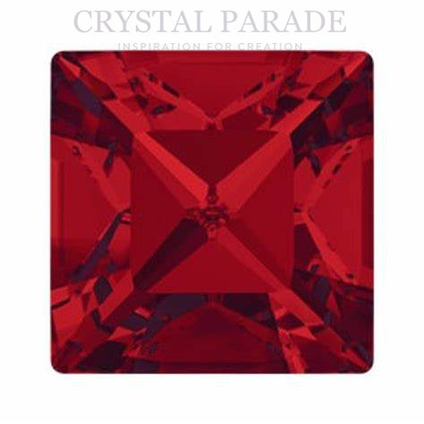 Swarovski 4428 xilion-Fancy Square 6mm - Pack of 12 Light Siam