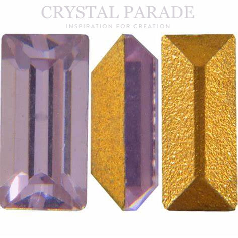 Swarovski 4501 Fancy Baguette 7x3mm - Pack of 12 Violet