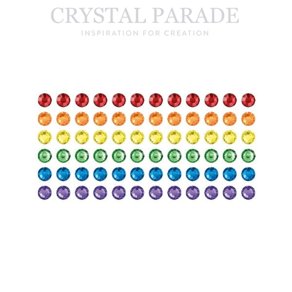 Preciosa Hotfix Transfers - Rainbow Stripes