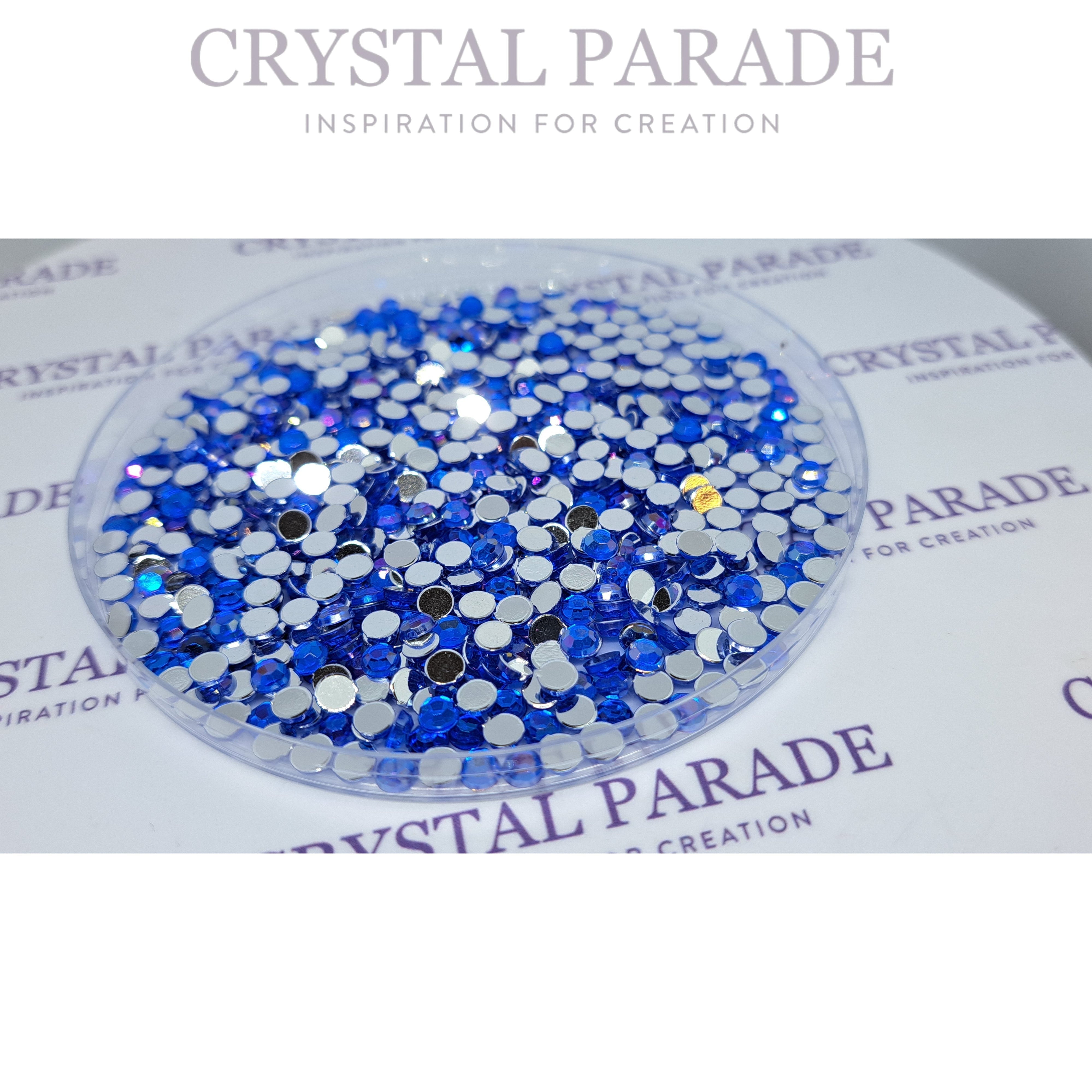 Zodiac Resin Rhinestones Ocean Blue AB Pack of 1440 SS16 (4mm)